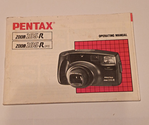 Pentax zoom 105r - 105r/105r, data